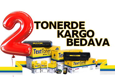 2 Tonere Kargo Bedava