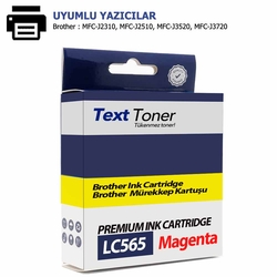 Brother LC565XLM Muadil Kartuş, Kırmızı - Brother