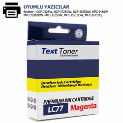 Brother LC77XLM Muadil Kartuş, Kırmızı - Brother