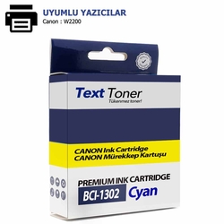 Canon BCI-1302C Muadil Kartuş, Mavi - Canon