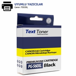 Canon PG-560XL Muadil Kartuş, Siyah - Canon