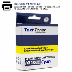 Canon PGI-2500XLC Muadil Kartuş, Mavi - Canon
