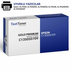 EPSON C13S050709-AL-M200|AL-MX200 Muadil Toner Kartuşu, Siyah - Epson