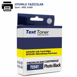 Epson T0541-C13T05414010 Muadil Kartuş, Foto Siyah - Epson