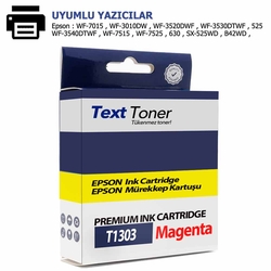 Epson T1303-C13T13034012 Muadil Kartuş, Kırmızı - Epson