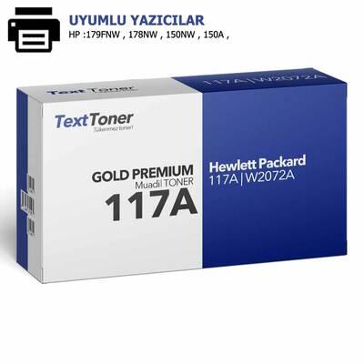 HP 117A | W2072A Muadil Toner, Sarı - 1