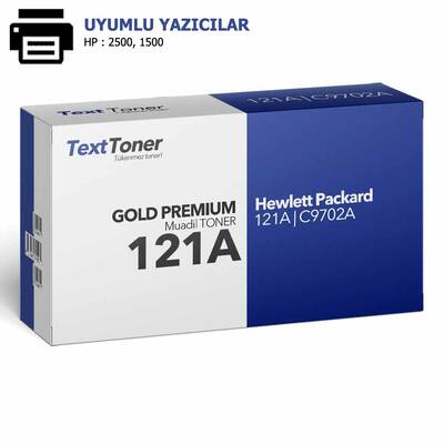 HP 121A | C9702A Muadil Toner, Sarı - 1