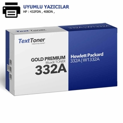 HP 332A | W1332A Muadil Toner, Siyah - 1