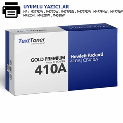 HP 410A | CF410A Muadil Toner, Siyah - 1