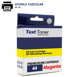 Hp 44-51644M Muadil Kartuş, Kırmızı - Hp