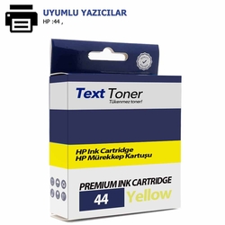 Hp 44-51644Y Muadil Kartuş, Sarı - Hp