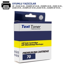 Hp 70-C9459A Muadil Kartuş, Parlaklık Artırıcı - Hp