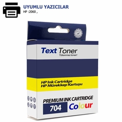 Hp 704-CN693A Muadil Kartuş, Üç Renk - Hp
