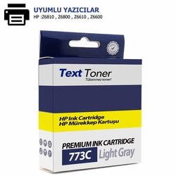 Hp 773C-C1Q44A Muadil Kartuş, Açık Gri - Hp