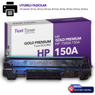 Hp W1500A (150A) Toner Dolumu - 1