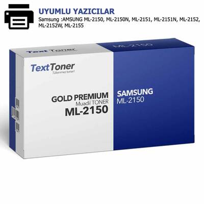 Samsung ML-2150 Muadil Toner, Siyah - 1