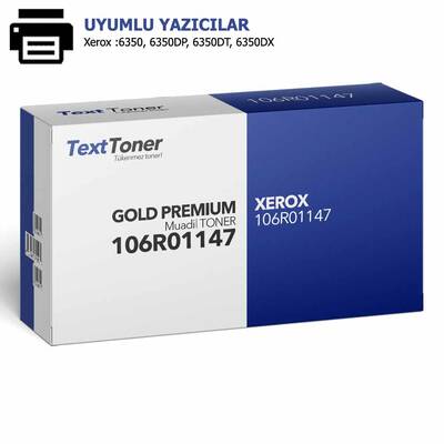 XEROX 106R01147-6350 Muadil Toner, Siyah - 1